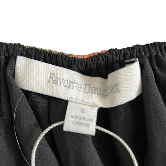 Favorite Daughter Anywhere with You Floral Off-Shoulder Crop Top Size XS & S - Picture 5 of 8